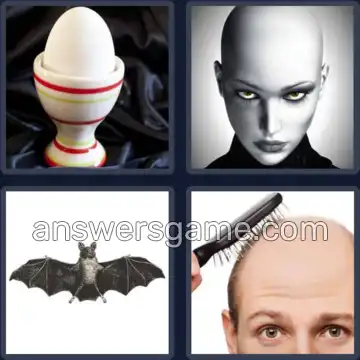 4 Images 1 Mot 6 lettres CHAUVE