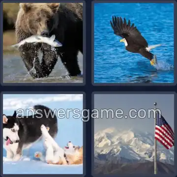 4 Images 1 Mot 6 lettres ALASKA