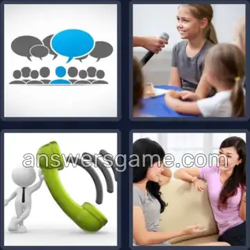 4 Images 1 Mot 6 lettres PARLER