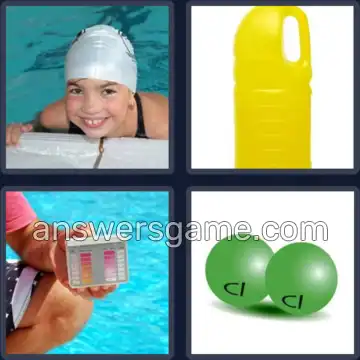 4 Images 1 Mot 6 lettres CHLORE