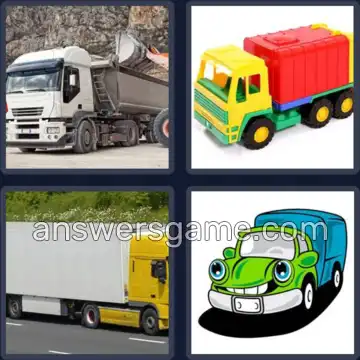4 Images 1 Mot 6 lettres CAMION