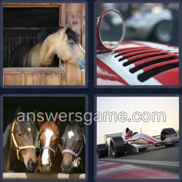 4 Images 1 Mot 6 lettres ECURIE