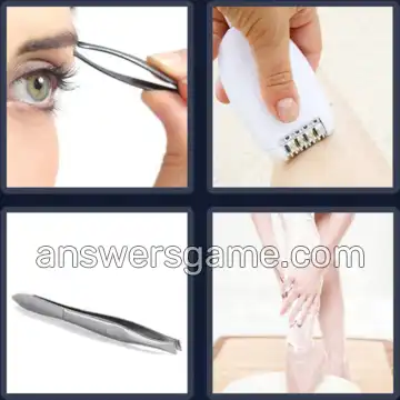 4 Images 1 Mot 6 lettres EPILER