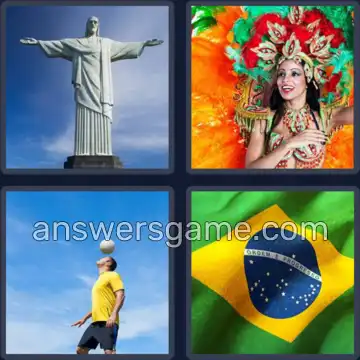 4 Images 1 Mot 6 lettres BRESIL