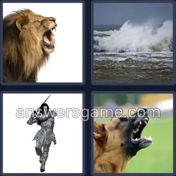 4 Images 1 Mot 6 lettres FEROCE