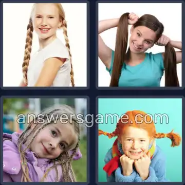 4 Images 1 Mot 6 lettres NATTES