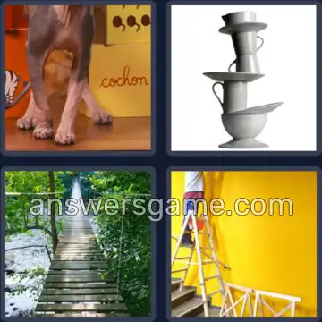 4 Images 1 Mot 6 lettres BANCAL