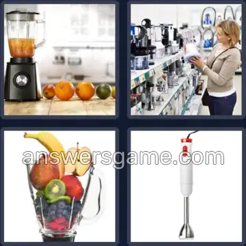 4 Images 1 Mot 6 lettres MIXEUR