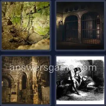 4 Images 1 Mot 6 lettres CACHOT