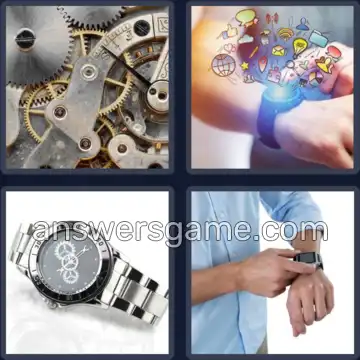 4 Images 1 Mot 6 lettres MONTRE