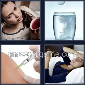 4 Images 1 Mot 6 lettres GRIPPE