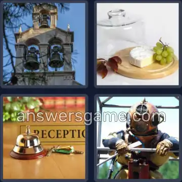 4 Images 1 Mot 6 lettres CLOCHE