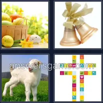 4 Images 1 Mot 6 lettres PAQUES