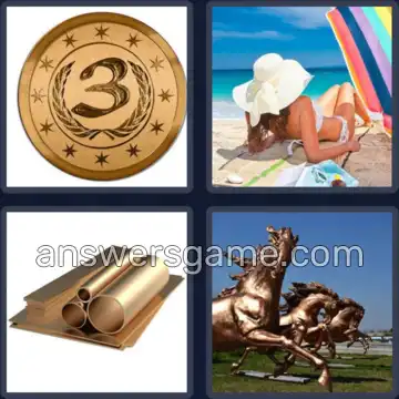 4 Images 1 Mot 6 lettres BRONZE