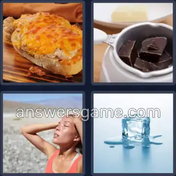 4 Images 1 Mot 6 lettres FONDRE