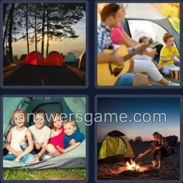 4 Images 1 Mot 6 lettres CAMPER