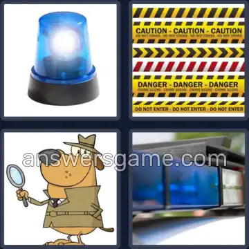 4 Images 1 Mot 6 lettres POLICE
