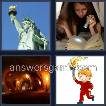 4 Images 1 Mot 6 lettres TORCHE