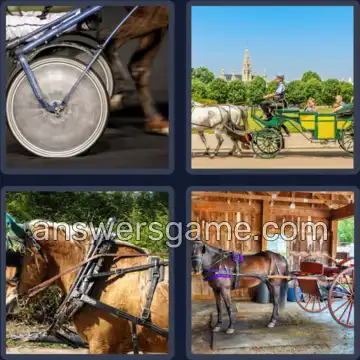 4 Images 1 Mot 6 lettres ATTELE