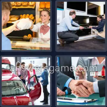 4 Images 1 Mot 6 lettres VENDRE