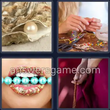 4 Images 1 Mot 6 lettres PERLES