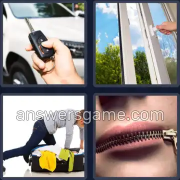 4 Images 1 Mot 6 lettres FERMER