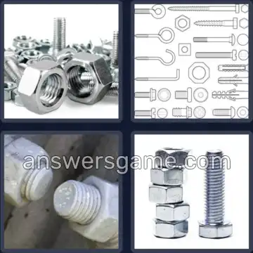 4 Images 1 Mot 6 lettres BOULON