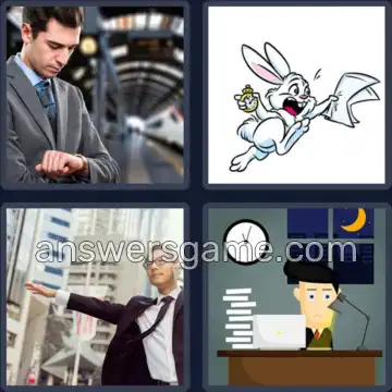 4 Images 1 Mot 6 lettres TARDER