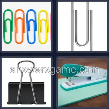 4 Images 1 Mot 6 lettres AGRAFE