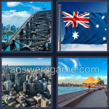 4 Images 1 Mot 6 lettres SYDNEY