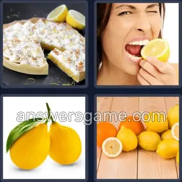 4 Images 1 Mot 6 lettres CITRON