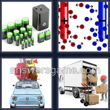 4 Images 1 Mot 6 lettres CHARGE