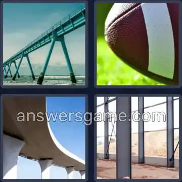 4 Images 1 Mot 6 lettres PILIER