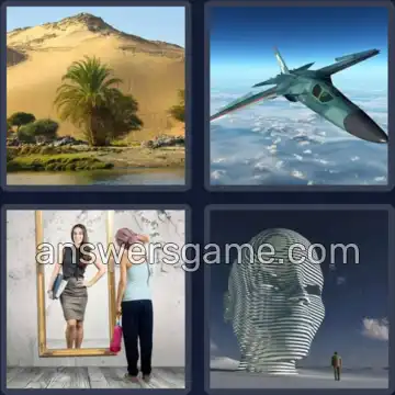 4 Images 1 Mot 6 lettres MIRAGE