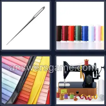 4 Images 1 Mot 6 lettres COUDRE