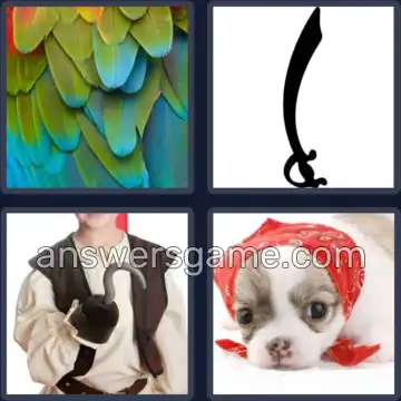 4 Images 1 Mot 6 lettres PIRATE