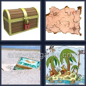4 Images 1 Mot 6 lettres TRESOR