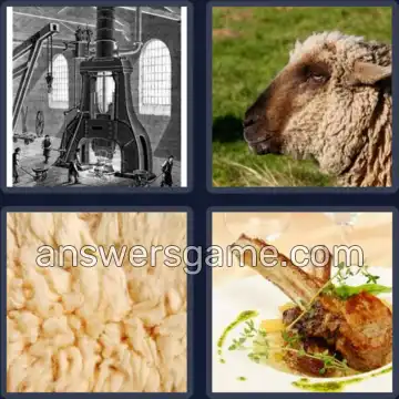 4 Images 1 Mot 6 lettres MOUTON