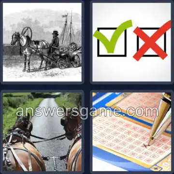 4 Images 1 Mot 6 lettres COCHER