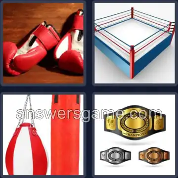 4 Images 1 Mot 6 lettres BOXEUR