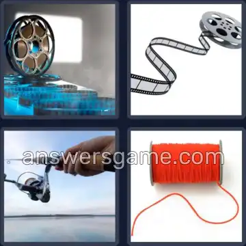 4 Images 1 Mot 6 lettres BOBINE