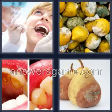 4 Images 1 Mot 6 lettres POURRI