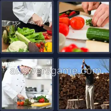 4 Images 1 Mot 6 lettres HACHER