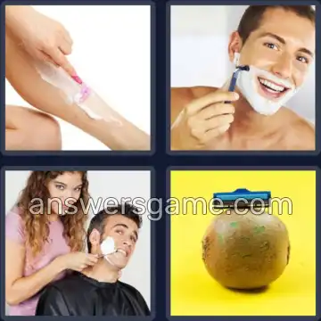 4 Images 1 Mot 6 lettres RASOIR