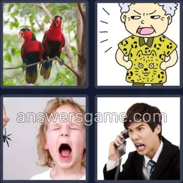 4 Images 1 Mot 6 lettres GLAPIR