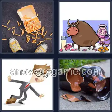 4 Images 1 Mot 6 lettres GAUCHE