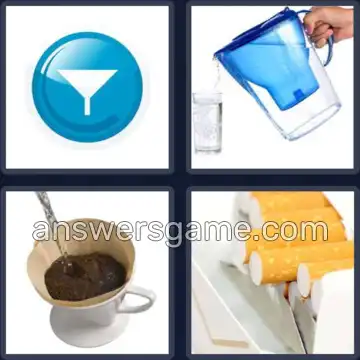 4 Images 1 Mot 6 lettres FILTRE