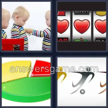 4 Images 1 Mot 6 lettres TRIPLE