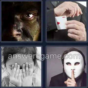 4 Images 1 Mot 6 lettres CACHER