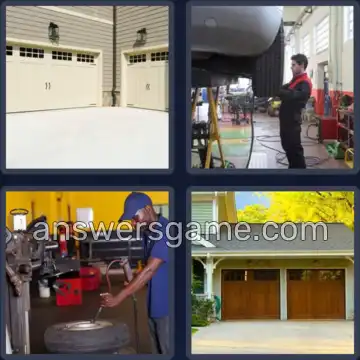 4 Images 1 Mot 6 lettres GARAGE